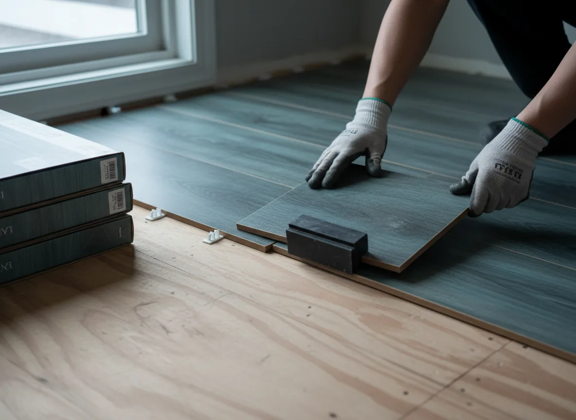 Luxury Vinyl Plank Installation company in James City, PA